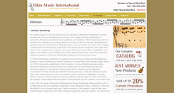 Desktop Screenshot of gehrmans.elkinmusic.com