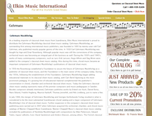 Tablet Screenshot of gehrmans.elkinmusic.com